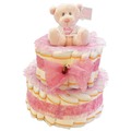 Baby Nappy Cake - Diaper Cake